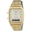 Casio aq230ga-9d AQ-230GA-9D - Orologio da polso, cinturino in acciaio inox