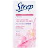 Strep Crystal Strisce Depilatorie Viso E Parti Delicate 20 Strisce + 4 Salviettine Post-epilazione