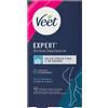 Veet Expert Strisce Corpo Pelli Sensibili, 12 Strisce