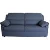 BellaHome Divano 3 posti bellahome firenze avio tessuto sfoderabile e antimacchia, 190x95x93 cm