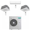 Hisense Condizionatore Climatizzatore Hisense Trial Split Inverter a Cassetta 12000+12000+HiComfort 9000 Btu Con 3AMW72U4RJC