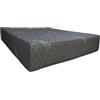 M'DECO Materasso Tobias, Memory Foam Antracite, 2 Persone (Standard)