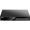 D-Link DGS-1008MP, Non gestito, Gigabit Ethernet (10/100/1000), Full duplex, Supporto Power over Ethernet (PoE), Montaggio rack, 1U DGS-1008MP