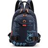FANDARE Zaino Monospalla da Uomo Donna Zaini Borsa a Spalla da palestra Borsa Tracolla Borsello a Spalla Sportivo Ciclismo Viaggio Sling Bag con Foro auricolare & Tracolla Staccabile Blu