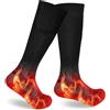 Jokiraty Calze Riscaldate, Jokiraty Calze Riscaldanti Donna Uomo Heated Socks per Caccia/Sci/Escursioni/Pesca(Batteria non inclusa)