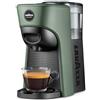 LAVAZZA - Macchina da Caffè Espresso Automatica A Modo Mio Tiny Eco Serbatoio 0.6 Lt Potenza 1450 Watt Colore Nero / Verde Salvia