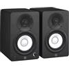 YAMAHA HS4 coppia dj studio monitor amplificati 40 watt rms woofer 4,5" nero