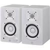 YAMAHA HS3 W coppia studio dj monitor amplificati 40 watt rms woofer 3,5" bianco