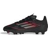 adidas F50 League Football Boots FG/MG Kids, Scarpe da Calcio, Cloud White/Core Black/Solar Yellow, 30.5 EU