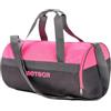 meteor Borsa Palestra con Scomparto per Scarpe Borsone Viaggio Borse Piscina Sportiva Duffel Bag per Uomo Donna - Borsa a Tracolla Spalla Weekend Campeggio Sport Fitness 25L (Rosa/grigio, 25L)