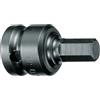 Gedore Chiave a bussola per avvitatori 1/2, esagono cavo 6 mm - IN K 19 6