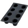 Lékué Stampo Multicavity Black Gourmet CANNELE BORDELAIS 8 CAV, silicone, 8 cavità