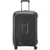 DELSEY PARIS - MONCEY - Valigia Rigida Media Materiale Riciclato e Riciclabile - 69x47x28 cm - 73 L - M - Nero