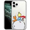 Yoedge Cover per Apple iPhone 12 Mini 5,4 Antiurto Custodia Trasparente con Disegni [The Little Prince] Ultra Slim Protective Case Bumper in TPU Silicone per Apple iPhone 12 Mini 5,4 (Volpe)