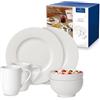 Villeroy & Boch for Me Servizio da Colazione per Due, Porcellana Premium, Bianco
