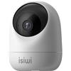 Isiwi Orb Telecamera WiFi IP 2MP interno PT motorizzata sorveglianza domestica, panoramica 355°, rilevamento movimenti e suoni, Audio bidirezionale, Baby Monitor, Visione Notturna