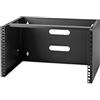 StarTech.com Rack 6U 19 per il montaggio a parete, Profondità 35 cm Profilo Basso - Staffa/Rack di rete 19 pollici per Switch, Patch Panel, Server e Dispositivi IT - Portata 20 Kg - Nero (WALLMOUNT6)