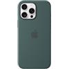 Apple Custodia MagSafe cover in silicone per iPhone 16 Pro Max - Verde lago