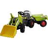 Rolly Toys rollyKid Claas rollyKipper II walker (veicolo a pedali per bambini con pala caricatrice frontale e rimorchio ribaltabile, per bambini da 2,5 a 5 anni) 025152