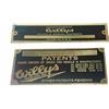 AEspares Targa Patenti Numero Telaio Veicolo in Ottone Per WILLYS JEEP