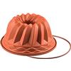 silikomart | SFT250 Stampo in Silicone per Torta STAMPO GUGELHUPF, Antiaderente, Confezione da 1 Stampo per Dolci con Safe Ring, Ø 220 h 110 mm, Volume 2,2 l, Made in Italy