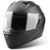 VINZ Vigo Casco Integrale con Visiera | Casco Moto / Scooter Donna E Uomo | nelle taglie dalla XS-XXL | Certificato ECE 22.06 | Disponibile in diversi colori - Nero opaco