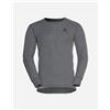 Odlo Active Eco Warm Crew M - Maglia Intimo Tecnico - Uomo - Grigio