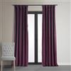 HPD Half Price Drapes Signature VPCH-180104-108, tende oscuranti in velluto per camera da letto, 127 x 108 (1 pannello), Cabernet