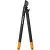 Fiskars Troncarami PowerGear II con Lame Bypass per Legno Verde, Rivestimento Antiaderente, Diametro di Taglio: 5 cm, Acciaio Temprato, Lunghezza: 70 cm, Nero/Arancione, L78, 1000584