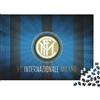 HESHS Inter Milan Logo Jigsaw Puzzles,puzzle 3d 1000 Pezzi Classici,I Puffi Puzzles Giochi Rilassamento E Intelligence,legno Puzzle Per Gioco Familiare,Regalo Per Amore E Amico 1000pcs (75x50cm)