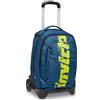 Invicta Trolley Scuola Sganciabile Plug, Blu, New Way Logo, 3 in 1, Triplo Uso, Zaino con Carrello Sganciabile, con Tasca con Organizer, Maxi Ruote, Zaini e Trolley, Scuola, Unisex