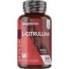 WeightWorld L Citrullina Vegana, 240 Capsule, 3000mg per Dose, con L-Citrullina Polvere | 2 Mesi di Scorta, Integratore Pre Workout e Post Workout, Aminoacido Privo di Magnesio Stearato e OGM, Prodotto in Europa