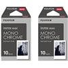 Instax Mini pellicola fotografica monocromatica (bianco e nero) per istantanee, 20 scatti