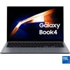 Samsung Galaxy Book4, Intel® Core™ 7 Processor, 16GB RAM, 1TB, Laptop 15.6 LED IPS Full HD, Windows 11 Home, Gray [Versione Italiana]