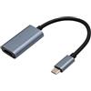 Abrity Adattatore da USB C a HDMI - Adattatore da tipo C a HDMI 4K (compatibile con Thunderbolt 3), uscita audio video per iPhone 15Pro/15Pro Max, MacBook Pro/Air, Pixelbook, Surface Go, iPad Pro, XPS,