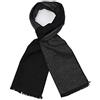 soul young Grandi Scozzese Sciarpa Uomo Inverno - Tartan Plaid Oversize Morbida Scialle con un Regalo(Nero&Giallo 2)