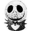 Grupo Erik Palla di vetro con Neve The Nightmare Before Christmas | Addobbi di Halloween, Palla di Neve Disney, Cose per la decorazione di Halloween, 8 x 11,5 cm, Jack Skeletron Natale