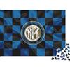 HESHS Inter Milan Logo Puzzle 1000 Pezzi,I Puffi, Jigsaw Puzzle Per Adulti E Giovani,In Legno Stampa Di Alta Qualità Regalo Legno Puzzles 3d 1000pcs (75x50cm)