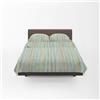 osama home GUZZINI Classic - Completo Letto Cotone Percalle con Lenzuola Una Piazza e Mezza 180x280 + 1 Lenzuolo con Angoli Coprimaterasso Una Piazza e Mezza 125x200 Materasso 30cm + 2 Federe Cuscino Letto 50x80