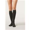 Calzedonia Calze Lunghe Con Cashmere Grigio