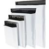 Rshuhx 100 pezzi Buste per Spedizione 120 Micron Autoadesive Borse Postali di Plastica Miste A3/A4/B4/C5 Nuovo Materiale Bianche Mailing Postale Vestiti Sacchetti Impermeabile Espressi Busta da
