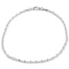 Monde Petit Bracciale per donna - Oro bianco 18k (750) - Scatola Regalo - Certificato di garanzia