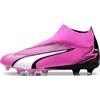 PUMA Ultra Match+ Ll Fg/Ag, Soccer Shoe Uomo, Poison Pink Puma White Puma Black, 46.5 EU