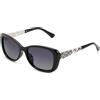 FEISEDY Occhiali da Sole Vintage da Donna Polarizzati di Lusso con Strass Glitterati, Protezione UV400 B0144