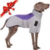 TOPSOSO Cappotto Impermeabile per Cani, Giacca Calda Invernale, Antivento per Animali Domestici, Giacca per Cani, Tuta da Sci per Cani di Taglia Media e Grande con Fibbia e Striscia Riflettente di Sicurezza