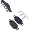 Generic SmartTag2 Bike Tracker, custodia impermeabile per GPS per Galaxy Smart Tag2, custodia protettiva nascosta, supporto per bottiglia d'acqua per Samsung Smarttag (nero)