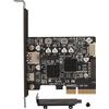 Jectse Scheda da PCIe A USB 3.2 Gen 2, Scheda di Espansione PCI Express da 10 Gbps con Porte USB Tipo A, Tipo C E Tipo E Anteriore, Scheda PCI Express USB Tipo C per Computer Desktop