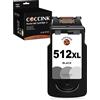 COCCINK 512 XL 510 XL Nero Cartucce d'inchiostro Sostituzione Per Canon PG-512XL PG-510XL Pixma MP252 MP492 MP282 IP2700 MP230 MX350 MP240 MG250 MX360 MX320 MP270 MX410 MP260 MX340 MX330 MX420 MP272