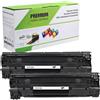 NoahArk Compatibile per HP CF279A 79A Sostituzione cartuccia toner per HP LaserJet Pro M12w M12a MFP M26nw M26a Stampante (2 Nero)