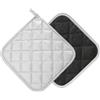 WHYCNJL 2 Pezzi Presine Da Cucina Resine In Cotone Grandi Guanti Da Forno Set Presine Resistente Al Calore Presine In Cotone Quadrato Per Appendere Forno Microonde Barbecue
